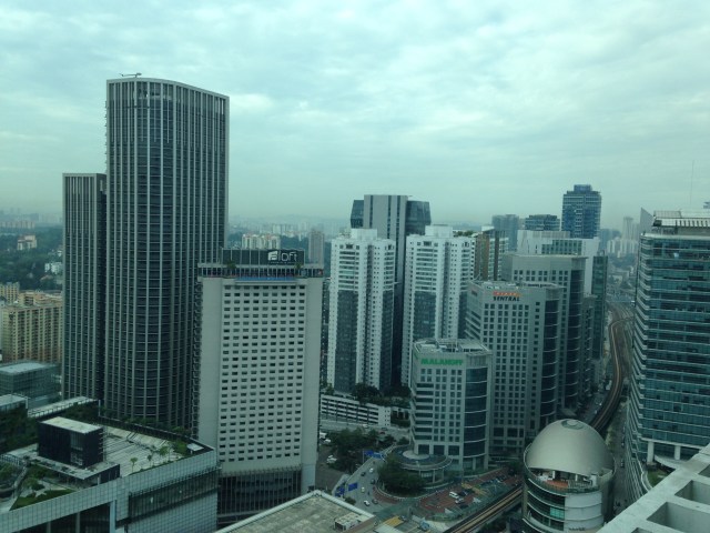 View from Club Floor of the Hotel